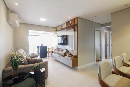 Sala  de apartamento à venda com 3 quartos, 81m² em Vila Zilda (tatuapé), São Paulo