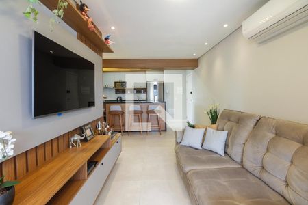 Sala  de apartamento à venda com 3 quartos, 81m² em Vila Zilda (tatuapé), São Paulo