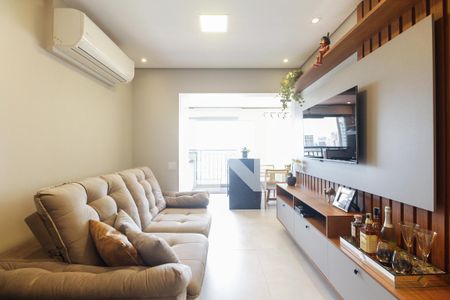 Sala  de apartamento à venda com 3 quartos, 81m² em Vila Zilda (tatuapé), São Paulo