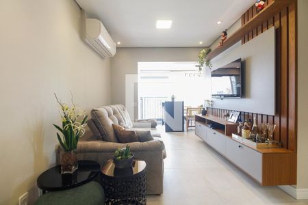 Sala  de apartamento à venda com 3 quartos, 81m² em Vila Zilda (tatuapé), São Paulo