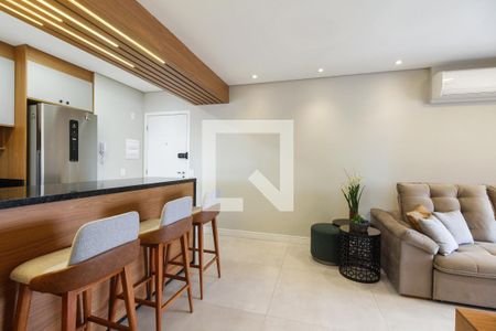 Sala  de apartamento à venda com 3 quartos, 81m² em Vila Zilda (tatuapé), São Paulo