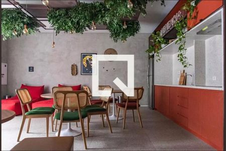 Apartamento para alugar com 31m², 1 quarto e sem vagaÁrea comum - Salão de festas