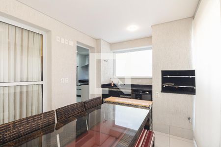 Varanda Gourmet  de apartamento à venda com 3 quartos, 118m² em Chácara Santo Antônio (zona Leste), São Paulo