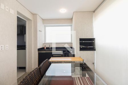 Varanda Gourmet  de apartamento à venda com 3 quartos, 118m² em Chácara Santo Antônio (zona Leste), São Paulo