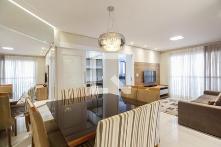 Sala  de apartamento à venda com 3 quartos, 118m² em Chácara Santo Antônio (zona Leste), São Paulo