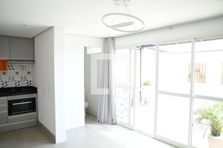 Sala de apartamento para alugar com 2 quartos, 75m² em Granja Viana, Cotia