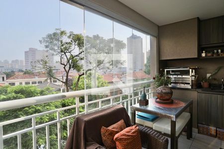 Varanda gourmet de apartamento à venda com 3 quartos, 97m² em Belenzinho, São Paulo