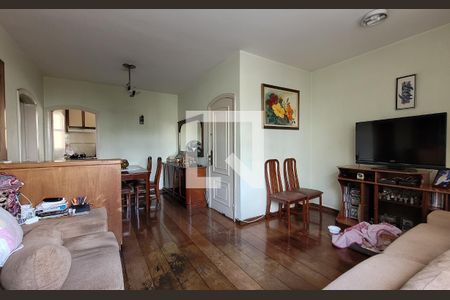 Sala de apartamento à venda com 3 quartos, 100m² em Centro, Santo André