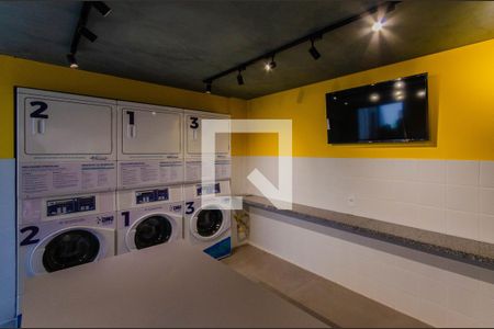 Apartamento para alugar com 24m², 1 quarto e sem vagaÁrea comum - Lavanderia