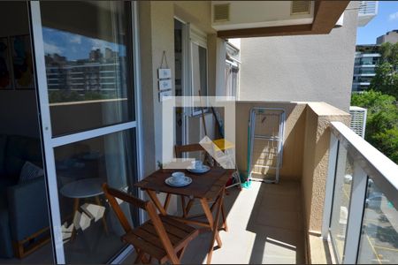 Varanda  de apartamento para alugar com 2 quartos, 65m² em Recreio dos Bandeirantes, Rio de Janeiro