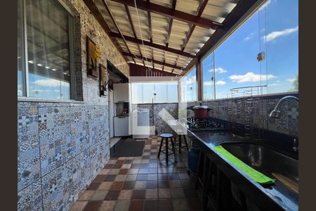 Área comum de casa de condomínio para alugar com 3 quartos, 108m² em Xangri-lá, Contagem