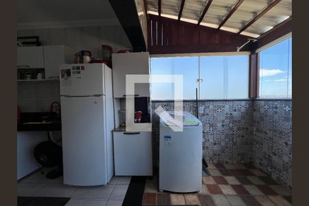 Cozinha e Área de Serviço de casa de condomínio para alugar com 3 quartos, 108m² em Xangri-lá, Contagem