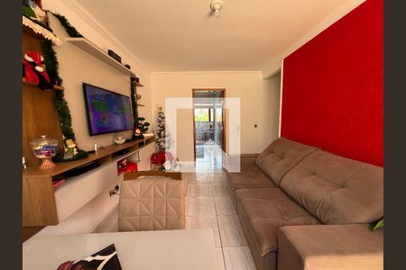 Sala de casa de condomínio para alugar com 3 quartos, 108m² em Xangri-lá, Contagem
