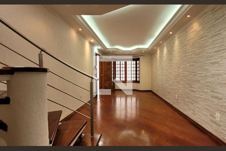 Sala de casa à venda com 3 quartos, 205m² em Vila Camilopolis, Santo André