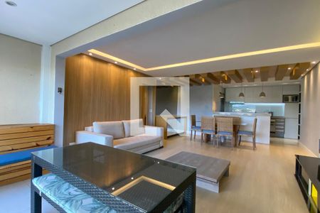 Sala de apartamento para alugar com 3 quartos, 107m² em Alphaville Conde Ii, Barueri
