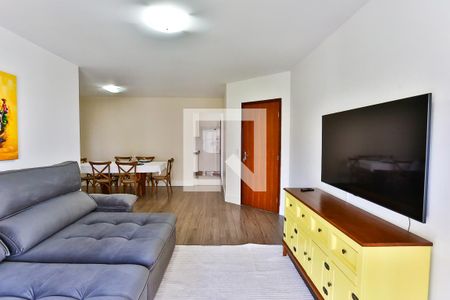 Sala de apartamento à venda com 3 quartos, 117m² em Chácara Agrindus, Taboão da Serra