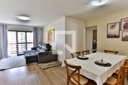 Sala de apartamento à venda com 3 quartos, 117m² em Chácara Agrindus, Taboão da Serra