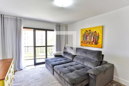 Sala de apartamento à venda com 3 quartos, 117m² em Chácara Agrindus, Taboão da Serra