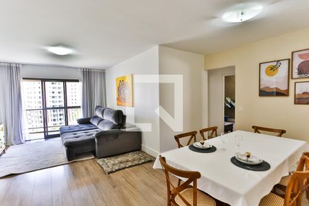 Sala de apartamento à venda com 3 quartos, 117m² em Chácara Agrindus, Taboão da Serra