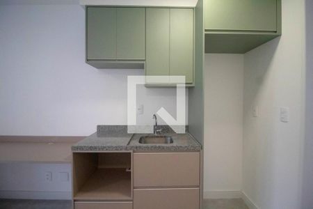 Studio à venda com 25m², 1 quarto e sem vagaCozinha
