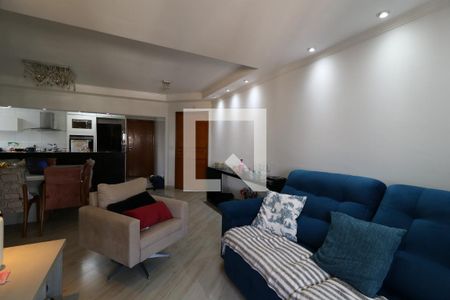 Sala de apartamento à venda com 3 quartos, 110m² em Jardim Bela Vista, Santo André