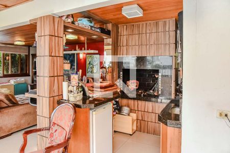 Sala/Churrasqueira de apartamento à venda com 3 quartos, 238m² em Floresta, Porto Alegre