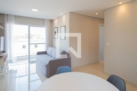 Sala de apartamento para alugar com 3 quartos, 78m² em Assunção, São Bernardo do Campo