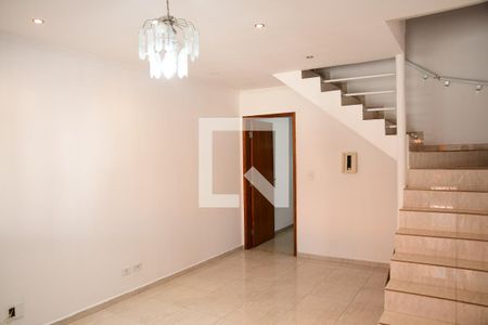 Sala de casa de condomínio para alugar com 3 quartos, 70m² em Jardim Leonor, Cotia