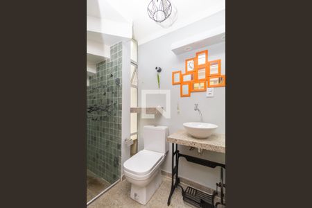 Lavabo de casa de condomínio à venda com 3 quartos, 90m² em Heliópolis, Belo Horizonte