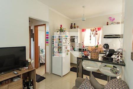 Sala de apartamento à venda com 2 quartos, 58m² em Chácara Seis de Outubro, São Paulo