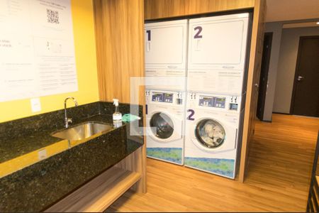 Studio à venda com 25m², 1 quarto e sem vagaLavanderia