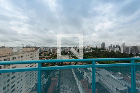 Studio à venda com 25m², 1 quarto e sem vagaVista do terraço