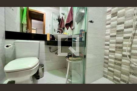 Banheiro de apartamento à venda com 3 quartos, 130m² em Gutierrez, Belo Horizonte