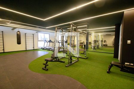 Studio para alugar com 30m², 1 quarto e sem vaga Studio para alugar com 30m², 1 quarto e sem vagaAcademia