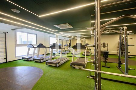 Studio para alugar com 30m², 1 quarto e sem vaga Studio para alugar com 30m², 1 quarto e sem vagaAcademia