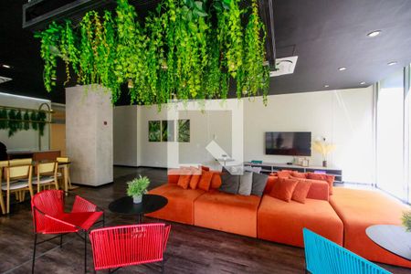 Studio para alugar com 30m², 1 quarto e sem vaga Studio para alugar com 30m², 1 quarto e sem vagaSalão de Festas