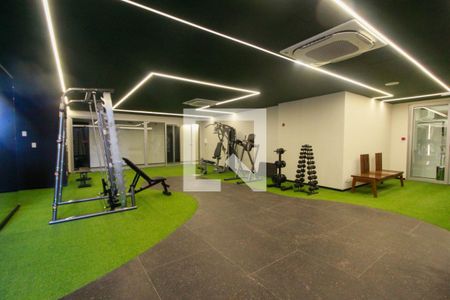 Studio para alugar com 30m², 1 quarto e sem vaga Studio para alugar com 30m², 1 quarto e sem vagaAcademia