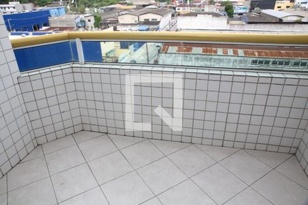 Sacada  de apartamento para alugar com 1 quarto, 56m² em Boqueirão, Praia Grande