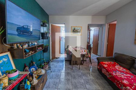 Sala de apartamento para alugar com 2 quartos, 47m² em Jaqueline, Belo Horizonte