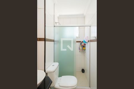Banheiro Social de apartamento para alugar com 2 quartos, 50m² em Vila Marchi, São Bernardo do Campo