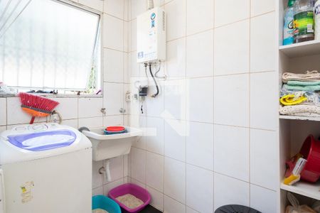 Área de Serviço de apartamento para alugar com 2 quartos, 50m² em Vila Marchi, São Bernardo do Campo