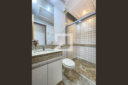 Banheiro Social de apartamento à venda com 2 quartos, 72m² em Vila da Serra, Nova Lima