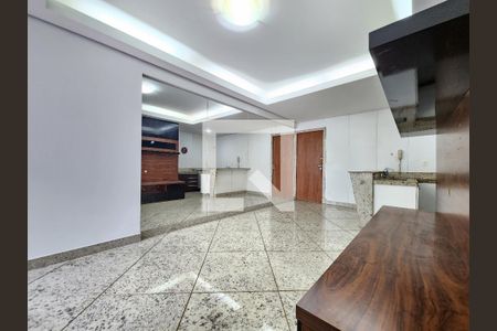 Sala de apartamento à venda com 2 quartos, 72m² em Vila da Serra, Nova Lima