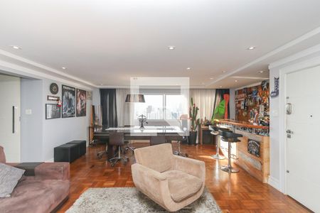 Sala de apartamento à venda com 4 quartos, 164m² em Santo Amaro, São Paulo