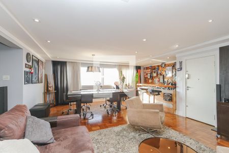 Sala de apartamento à venda com 4 quartos, 164m² em Santo Amaro, São Paulo