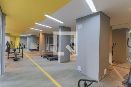 Apartamento para alugar com 34m², 2 quartos e sem vaga Apartamento para alugar com 34m², 2 quartos e sem vagaÁrea comum - Academia