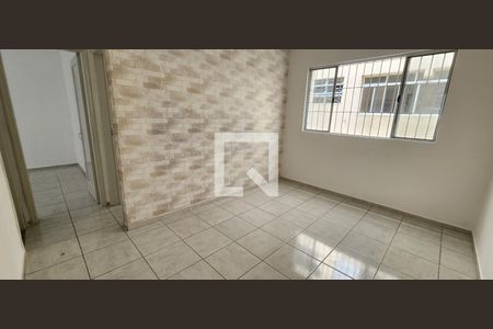 Detalhe Sala de apartamento para alugar com 2 quartos, 55m² em Marapé, Santos