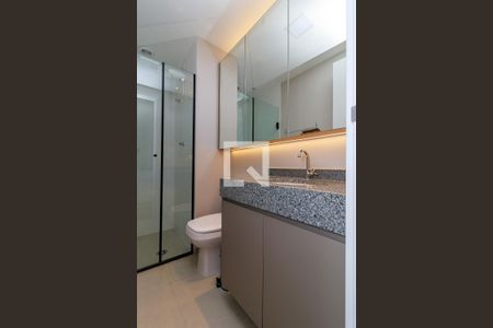 Studio para alugar com 24m², 0 quarto e sem vaga Studio para alugar com 24m², 0 quarto e sem vagaBanheiro