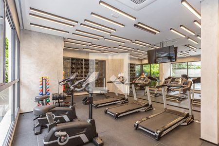 Studio para alugar com 22m², 1 quarto e sem vaga Studio para alugar com 22m², 1 quarto e sem vagaAcademia