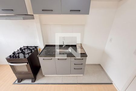 Cozinha e Área de Serviço de apartamento para alugar com 1 quarto, 25m² em Sé, São Paulo